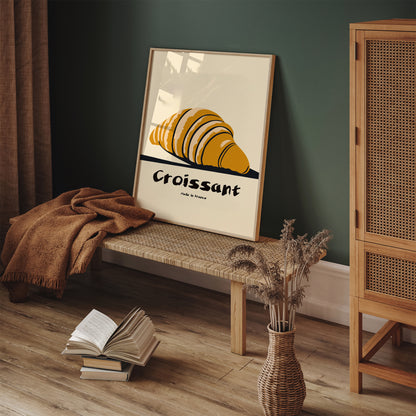 Croissant - Made in France - Kitchen Wall Art