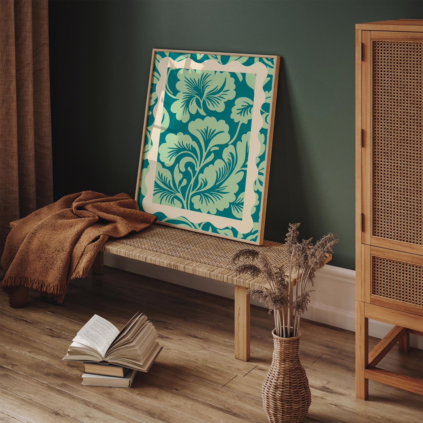 Hawaiian Floral Wall Art Print 2026