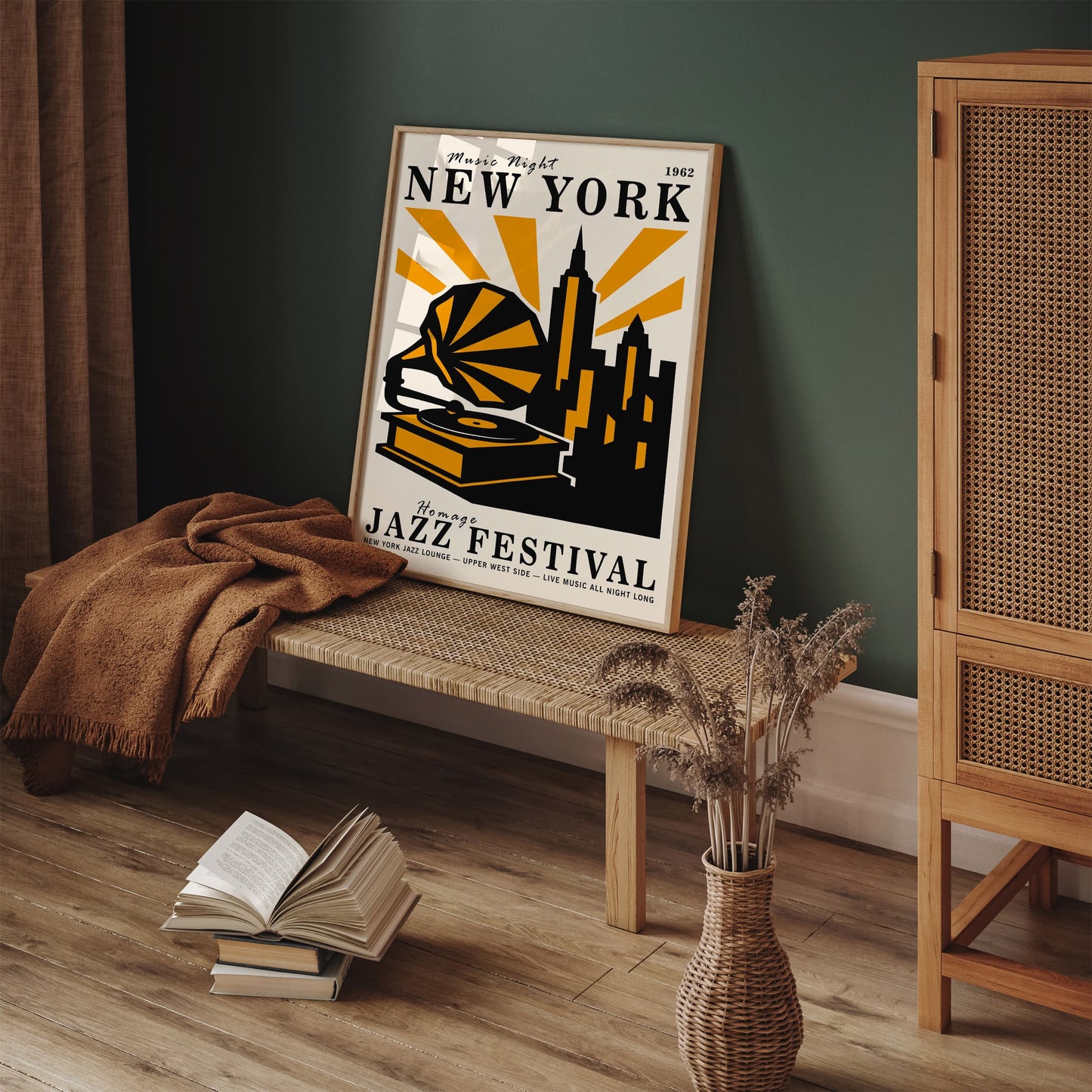 NYC Jazz Music Festival Poster