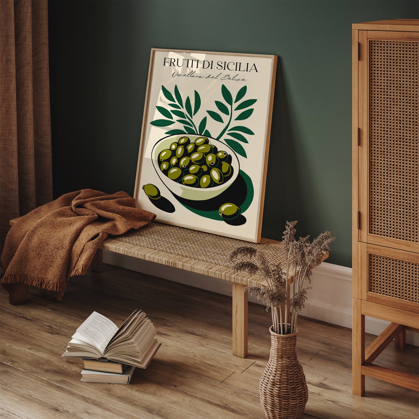 Nocellara del Belice Olives Art Print