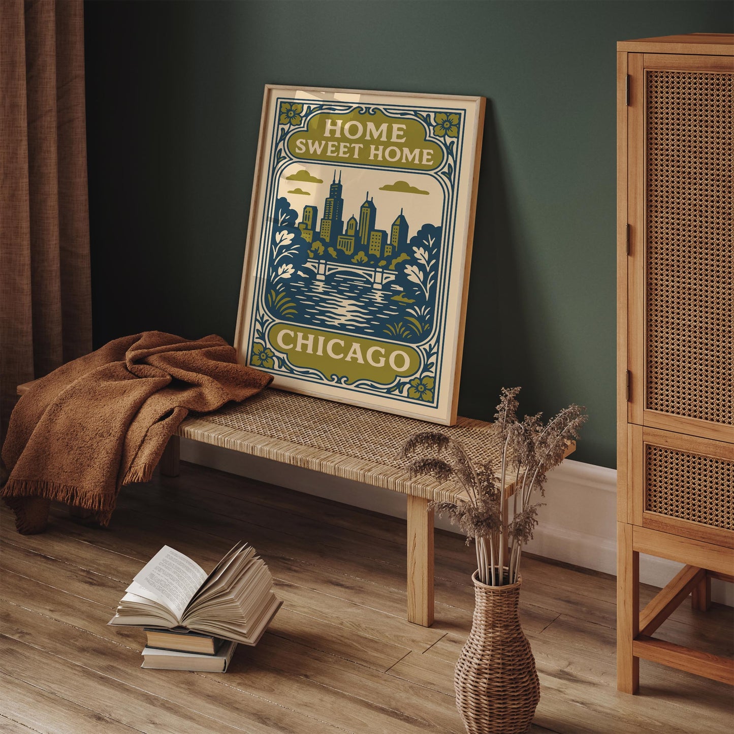 Chicago Home Sweet Home Poster