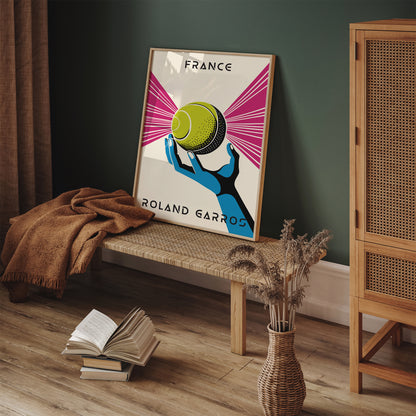 Roland Garros French Tennis Wall Art 2024