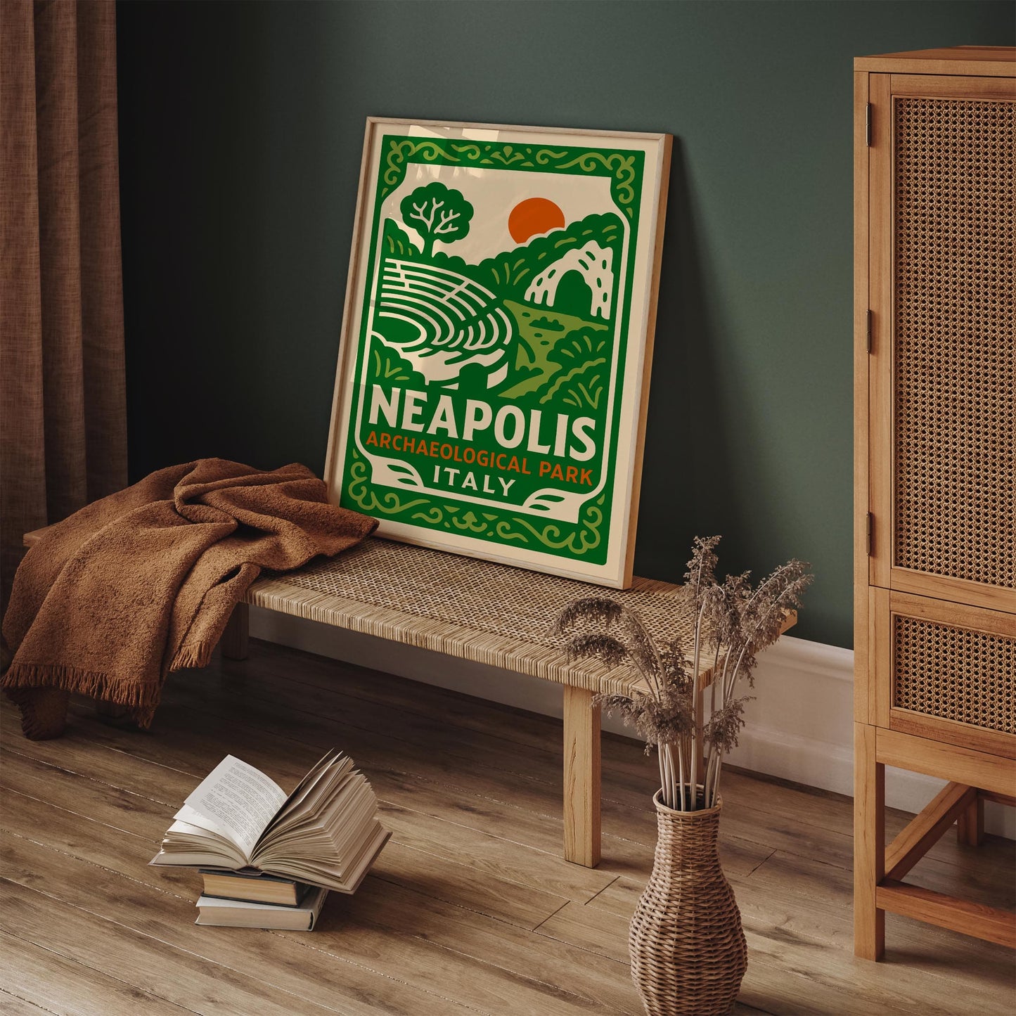 Neapolis Archaeological Park Poster - Sicily Italy Wall Art