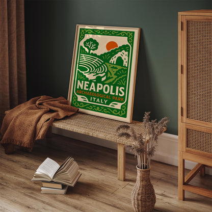 Neapolis Archaeological Park Poster - Sicily Italy Wall Art