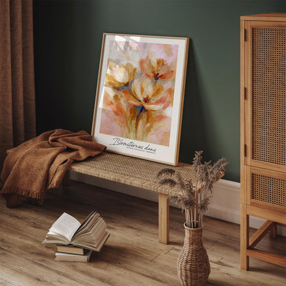 Scandinavian Floral Painting Reproduction Wall Art