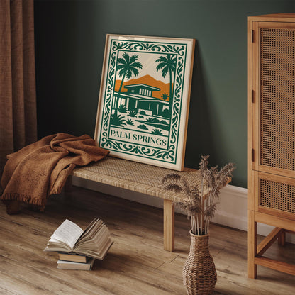 Palm Springs Kaufmann Desert House Poster