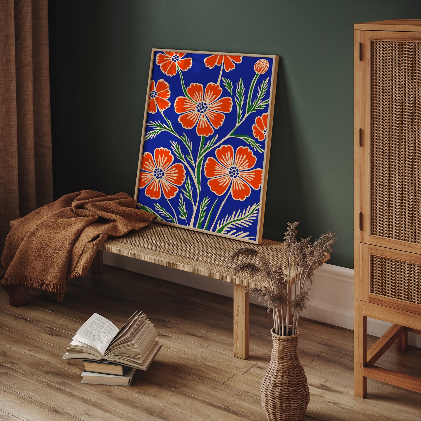 Colorful Botanical Paper Nature Print