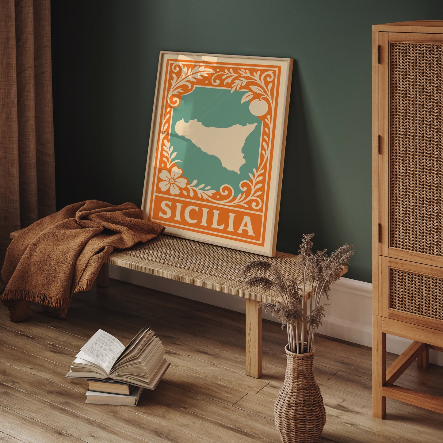 Sicilia Italy Travel Poster 2026
