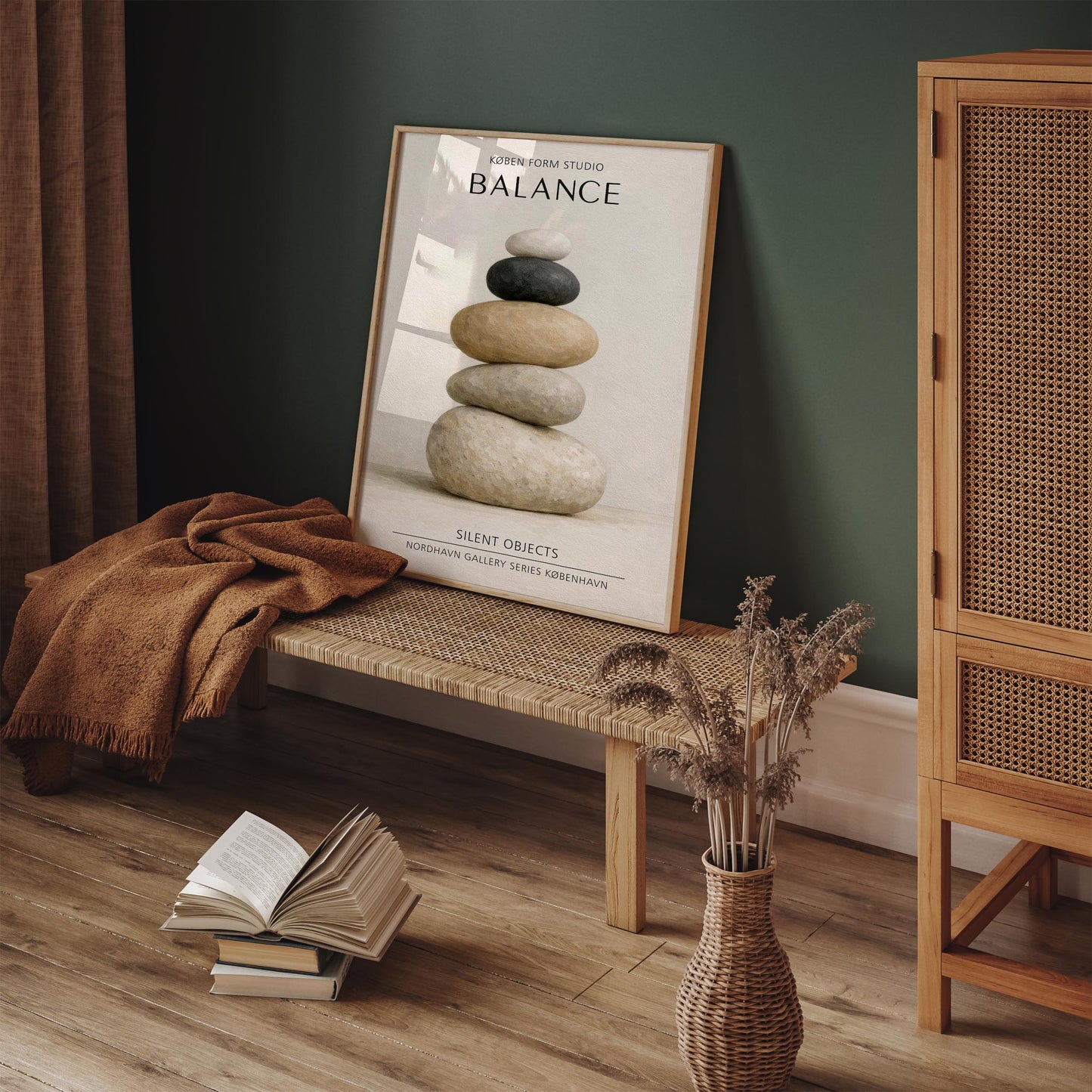 Balance Nordic Design Poster