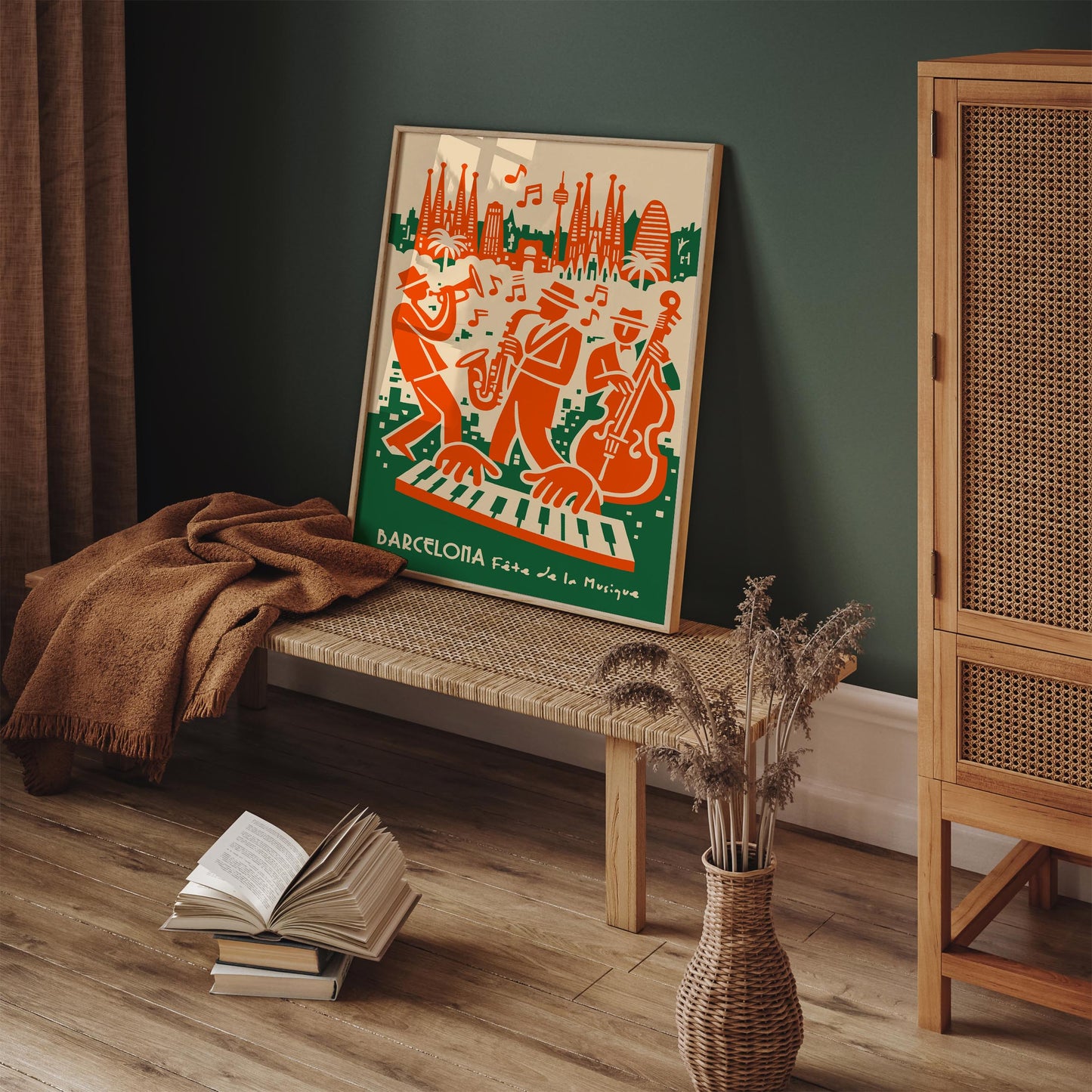 Barcelona Fete de la Musique Poster