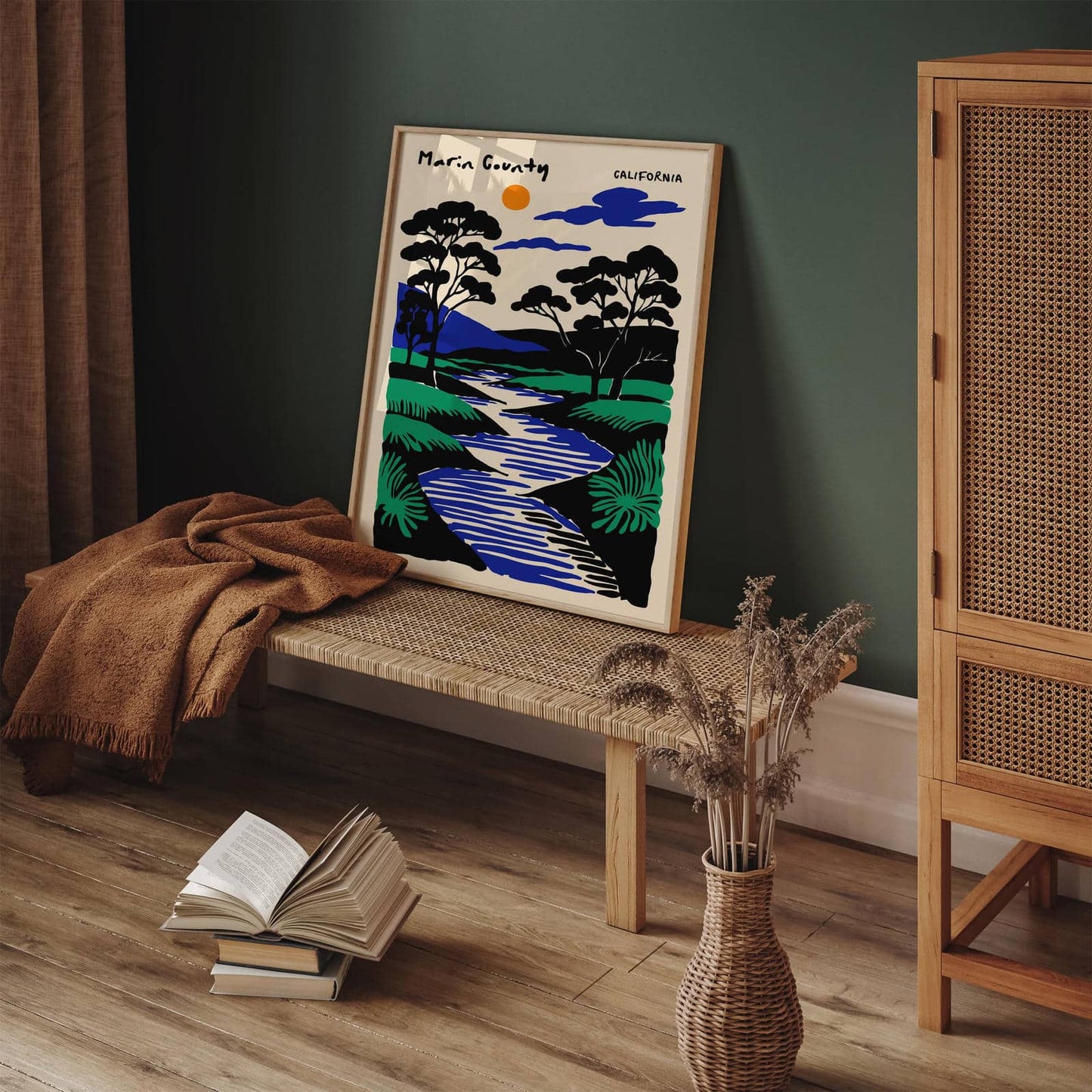 Marin County California Poster