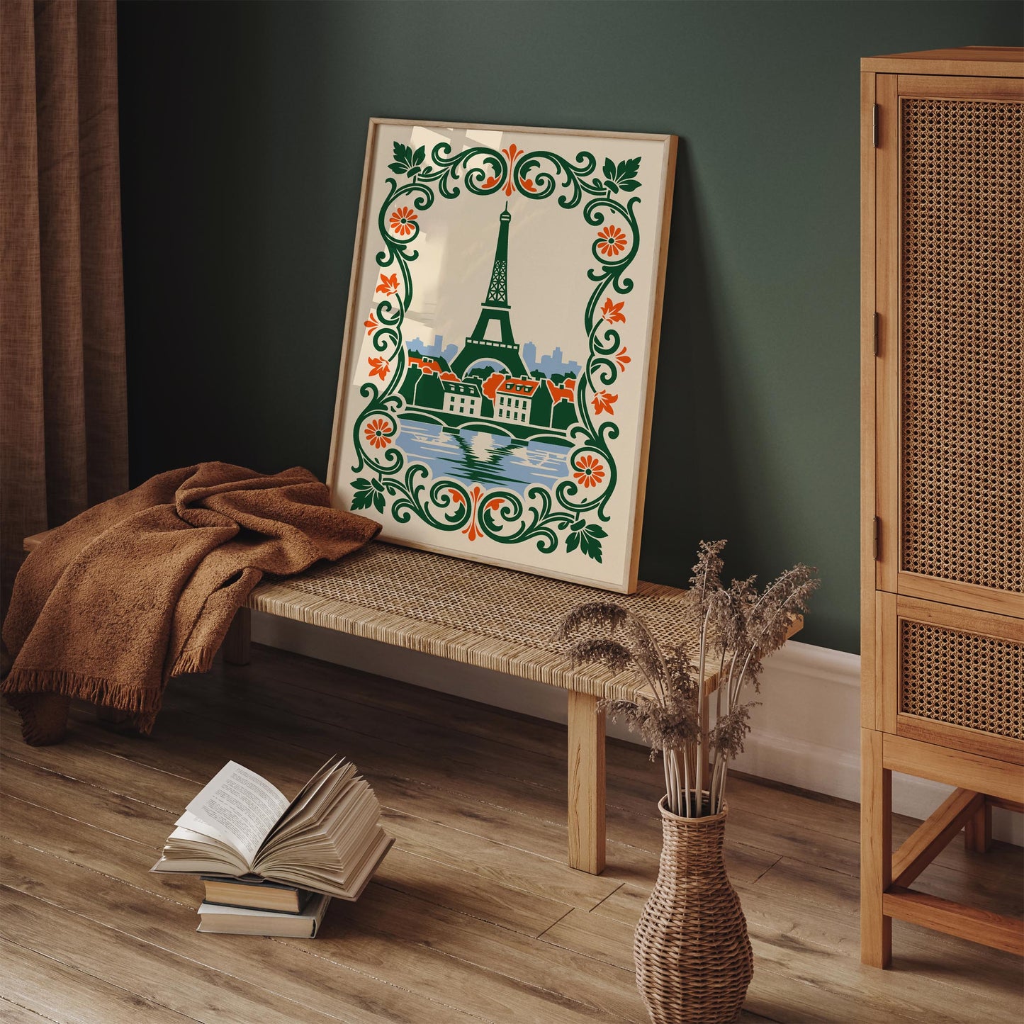 Paris France Poster – Cityscape Wall Art