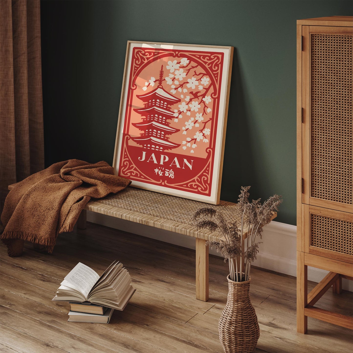 Soul of Sakura Japan Travel Poster