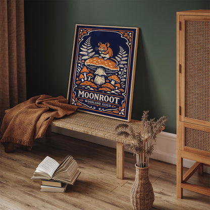 Moonroot Woodland Guild Poster