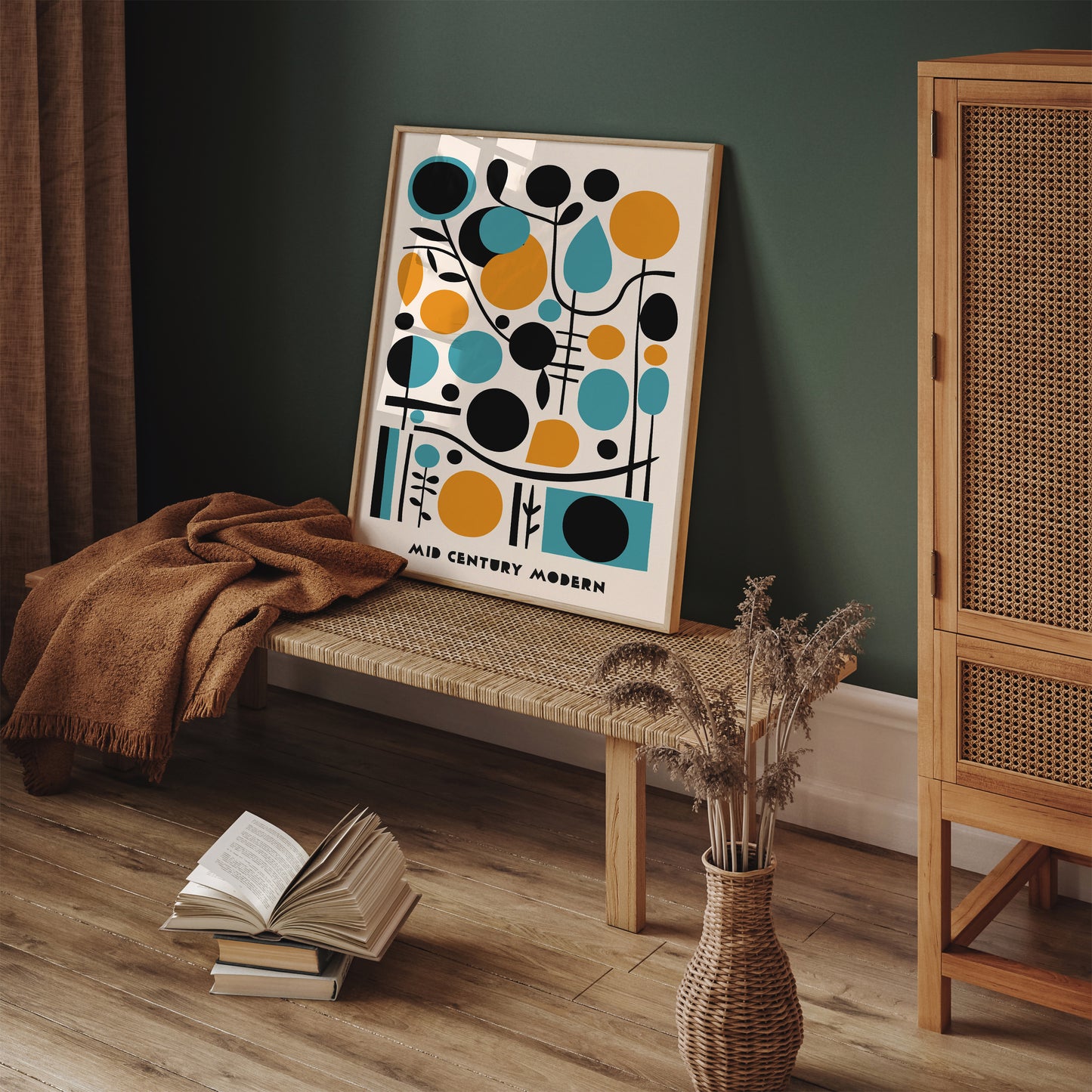 Mid Century Modern Living Room Wall Art