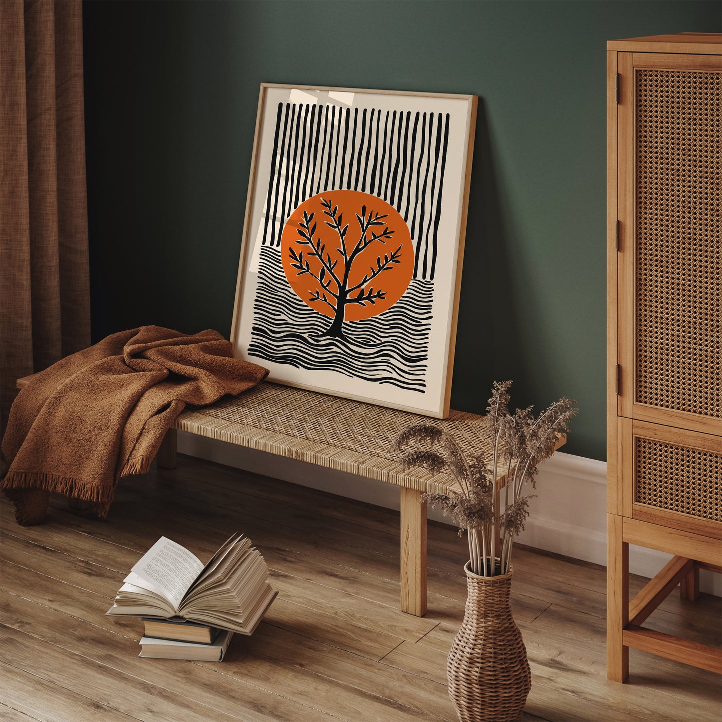 Spooky Tree Art Print 2024