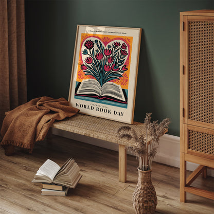 World Book Day Vintage Art Print