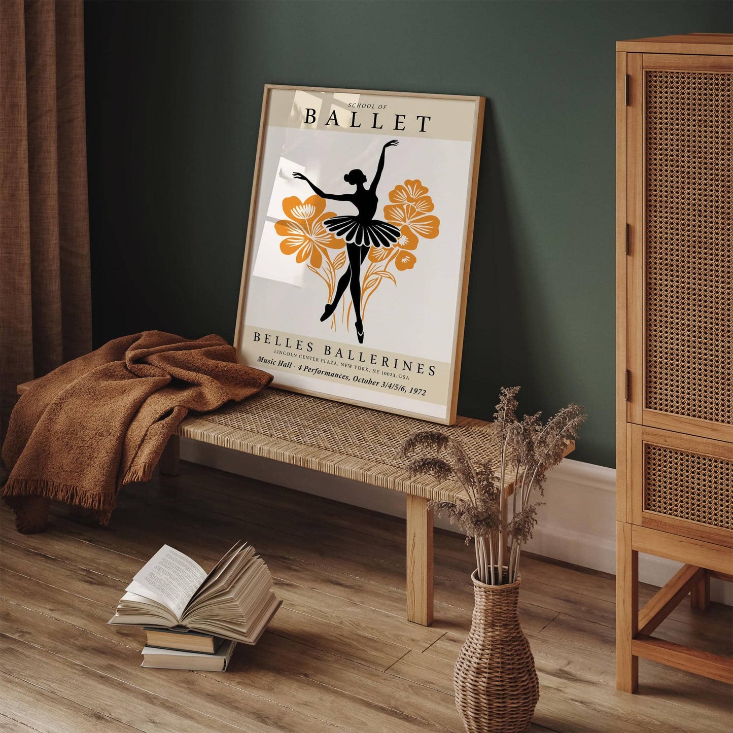 School of Ballet NYC Dance Poster
