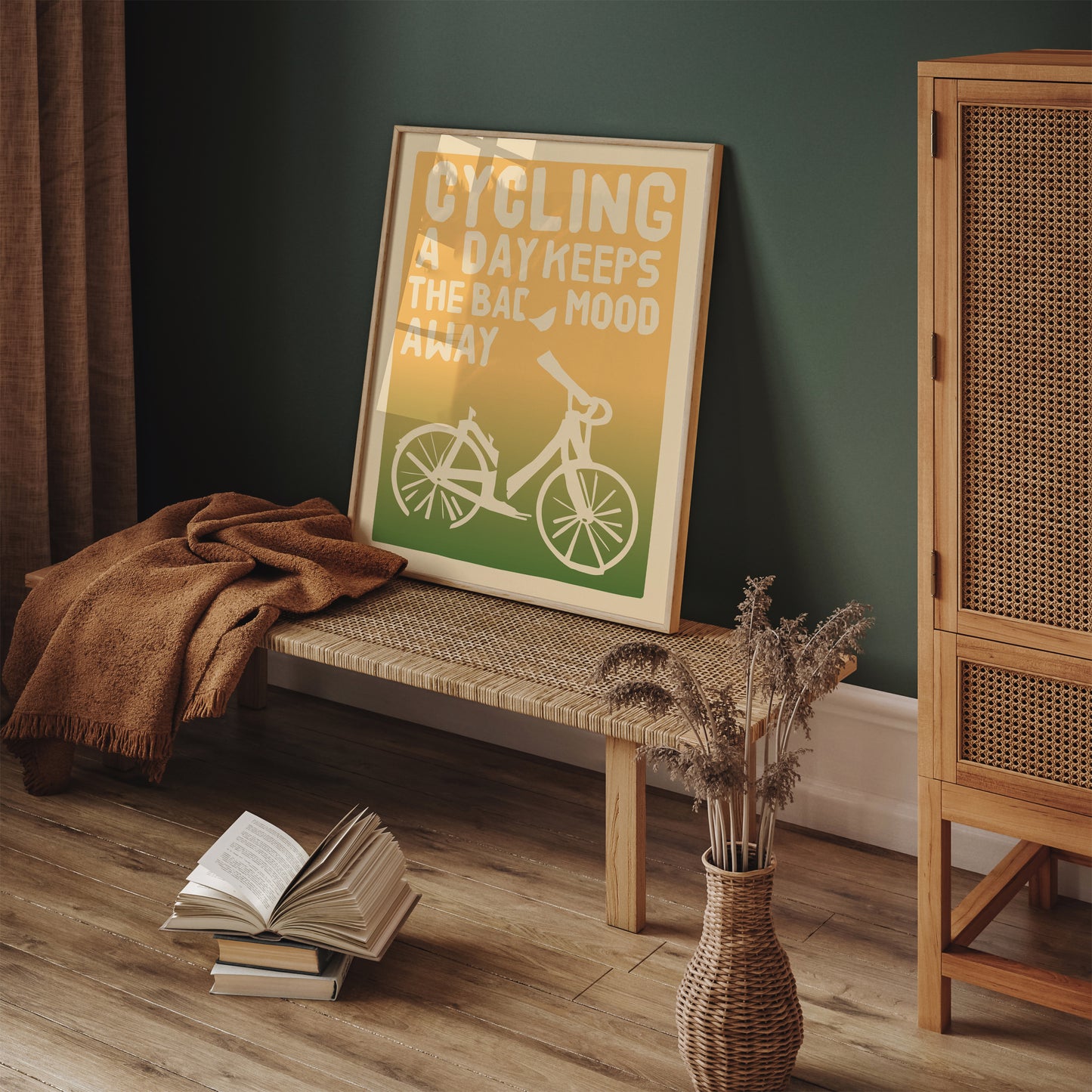 Motivational Cycling Poster