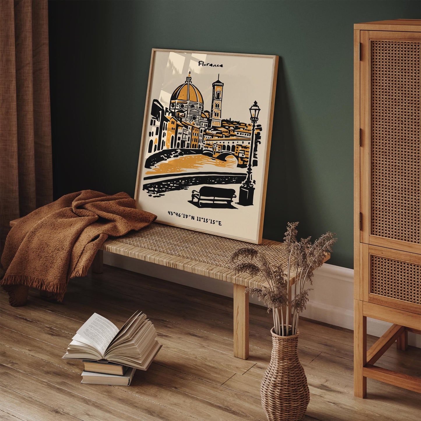 Florence Italy Poster – Cityscape Wall Art