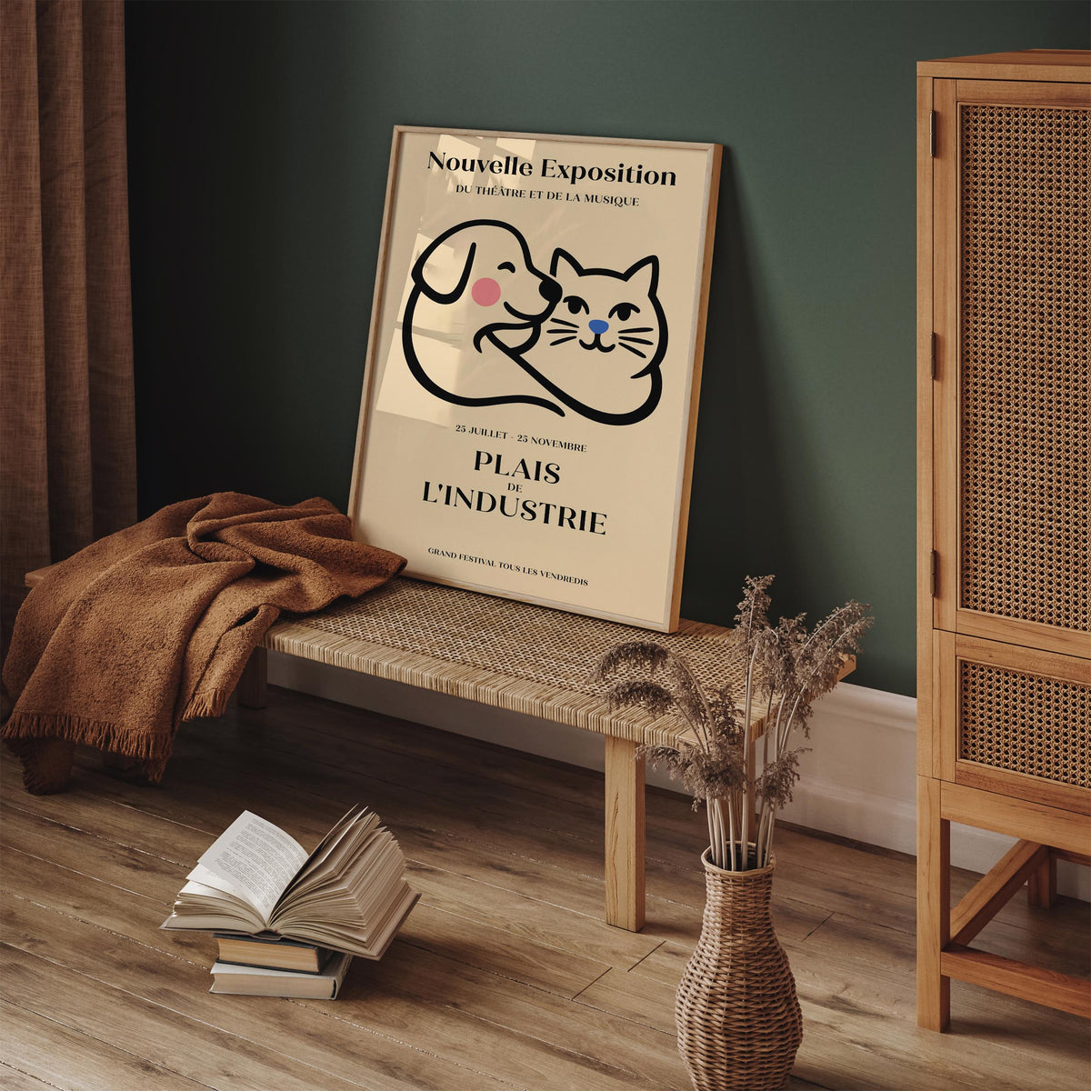 French Exhibition Poster