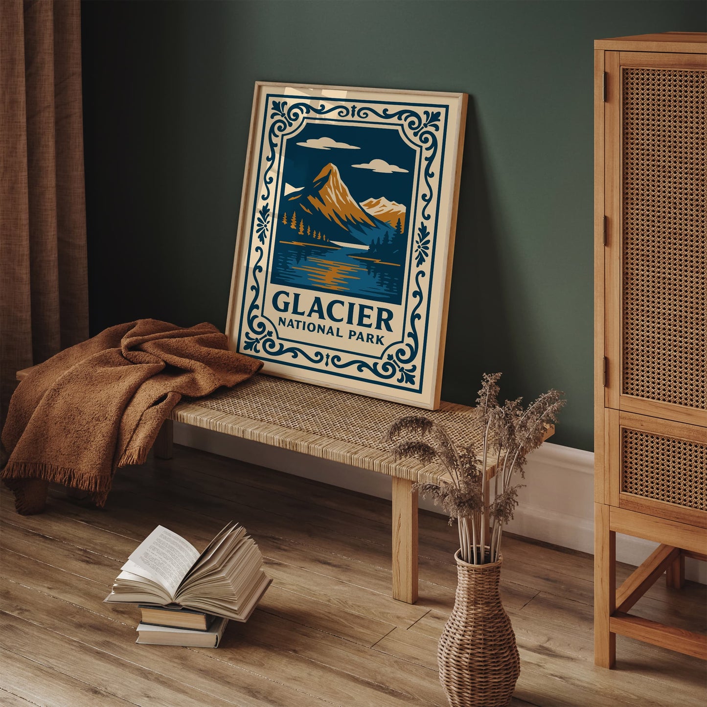 Glacier National Park Poster