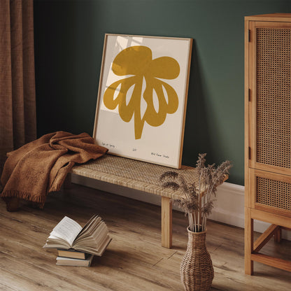 Sign of Spring Abstract Wall Art Poster