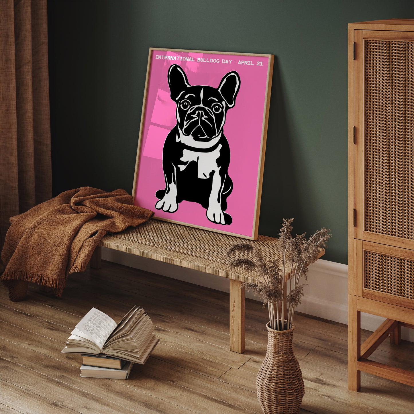 International Bulldog Day Poster