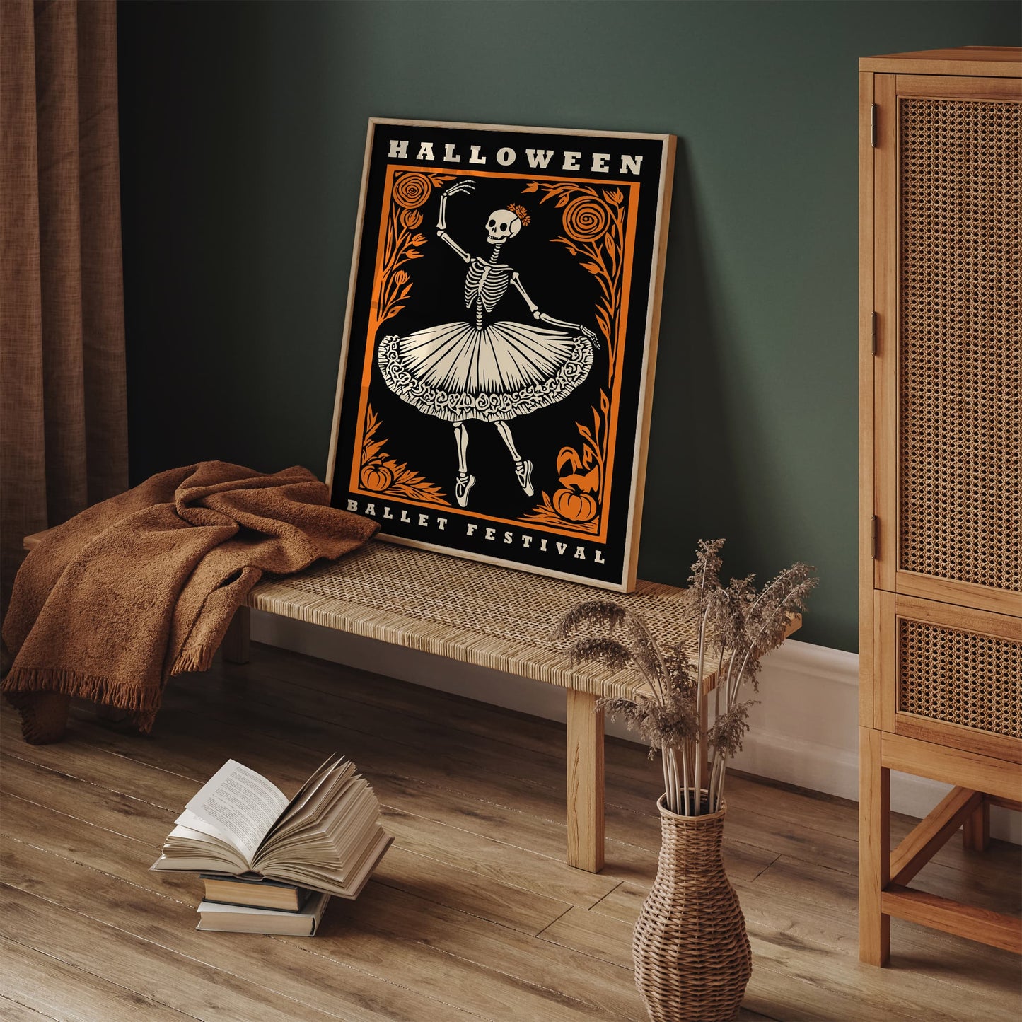 Halloween Ballet Dance Festival Poster