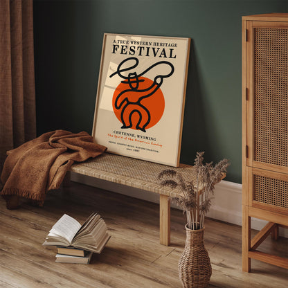 Cheyenne Frontier Days Festival Poster