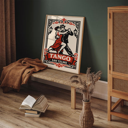 Tango San Telmo Poster