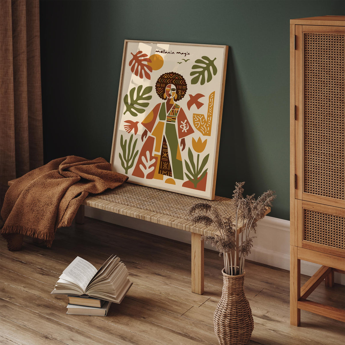 Melanin Magic Afrohemian Poster