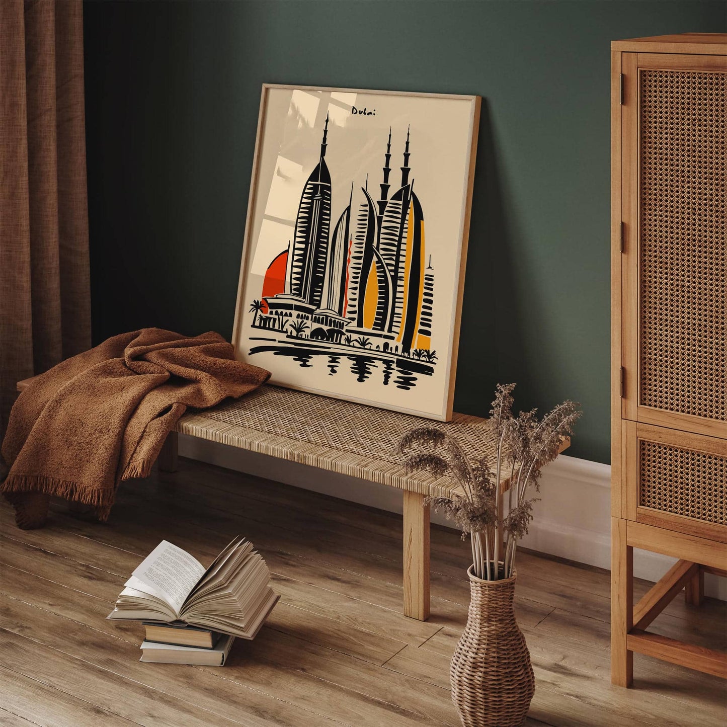 Dubai Architecture Art Print
