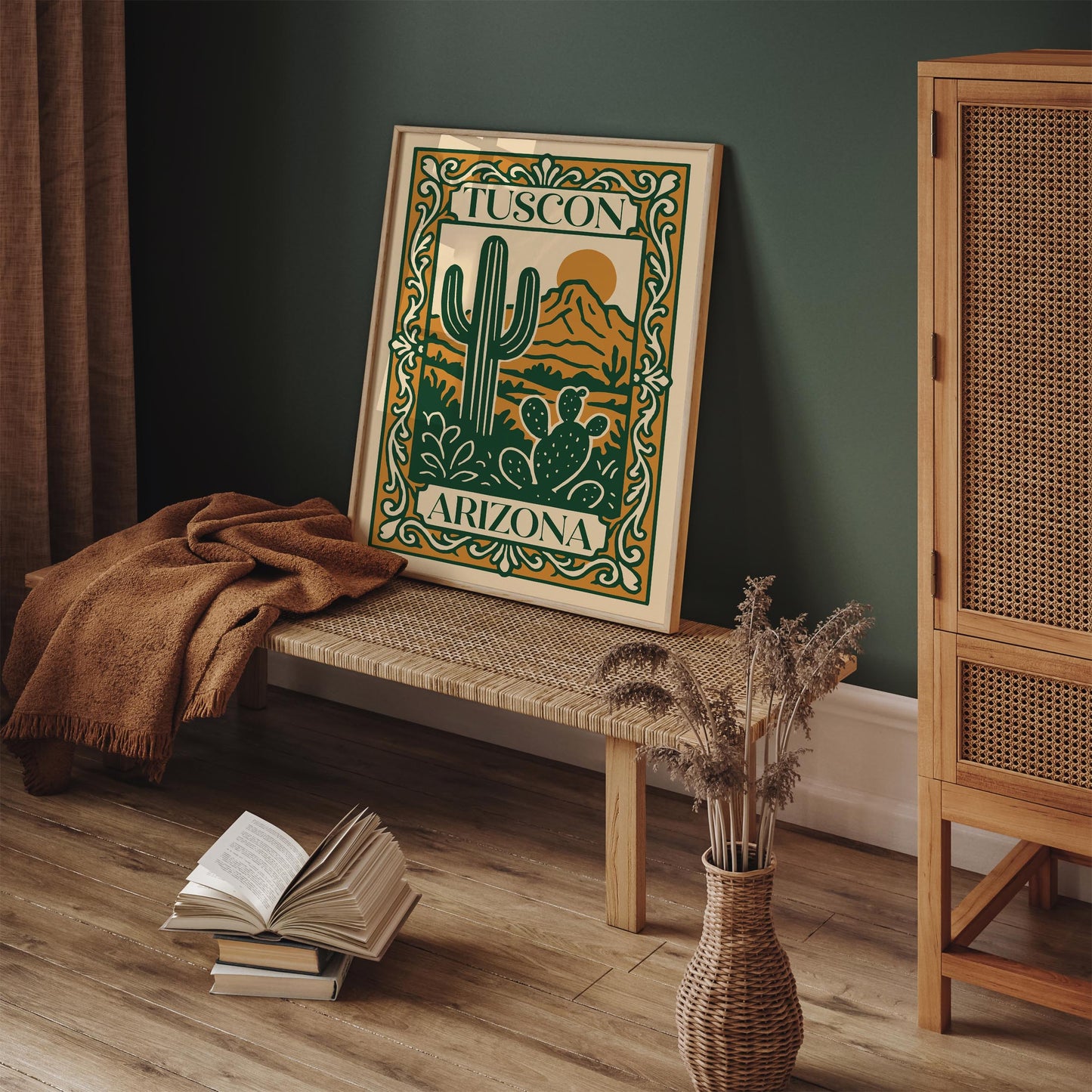 Tuscon Arizona Travel Poster 2026