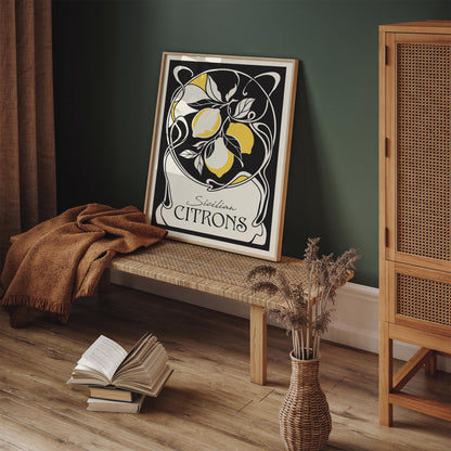 Sicilian Lemon Poster