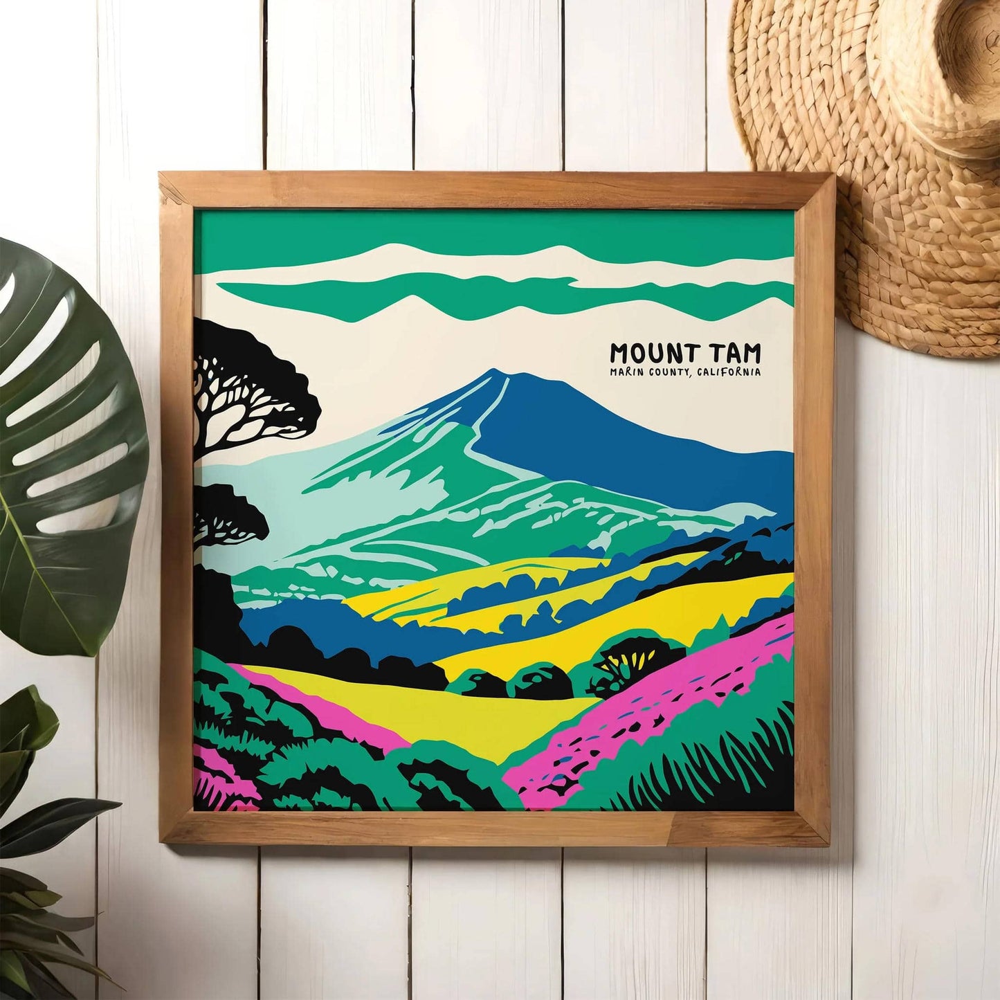 Mount Tamalpais, Marin County, CA – Square Print