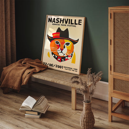 Nashville Country Music Festival Poster