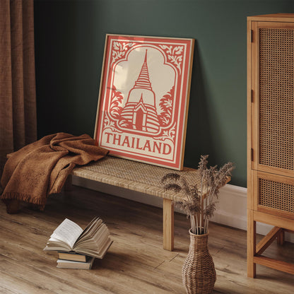 Thailand Travel Poster