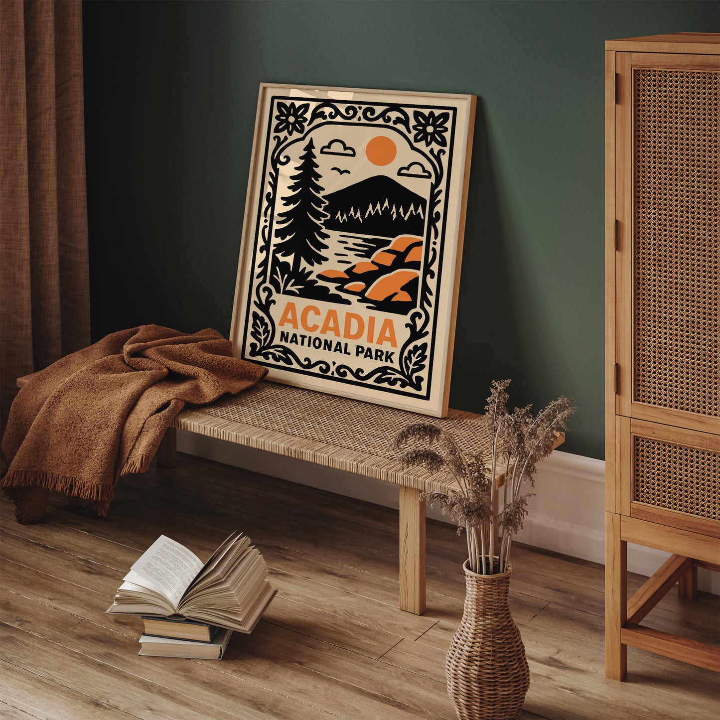 Acadia National Park Poster - Travel Art Print