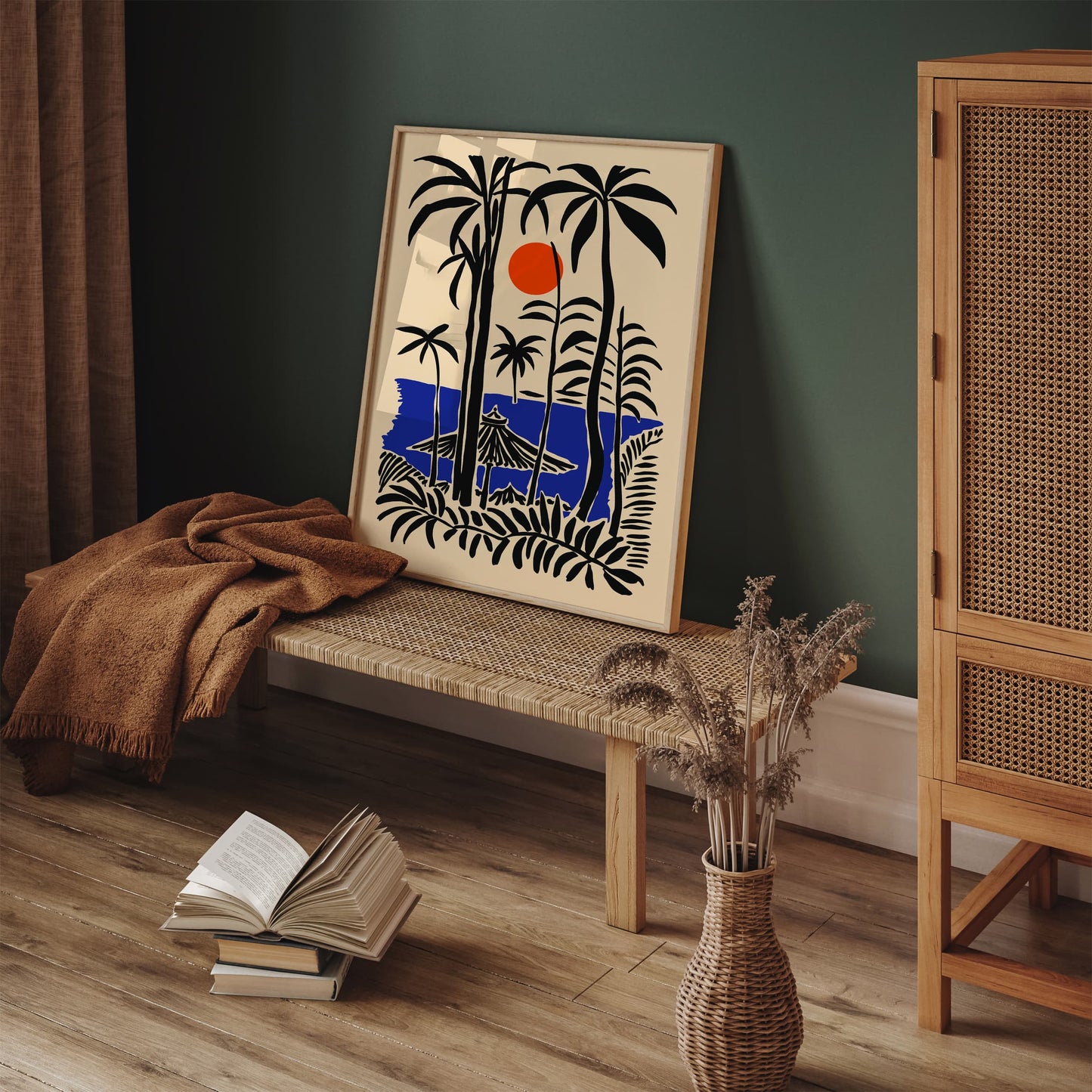 Molokai Hawaii Island Retro Poster 2026