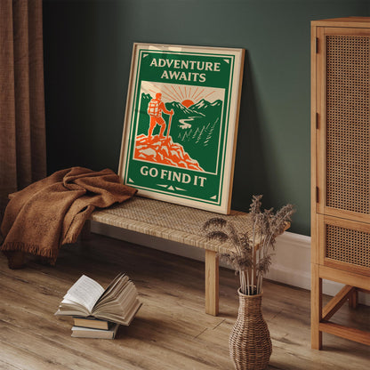 Adventure Awaits Poster
