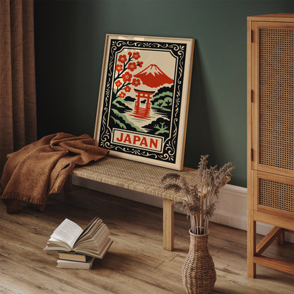 Japan Scenic Travel Poster