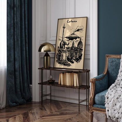 Catania Sicily Wall Art Print