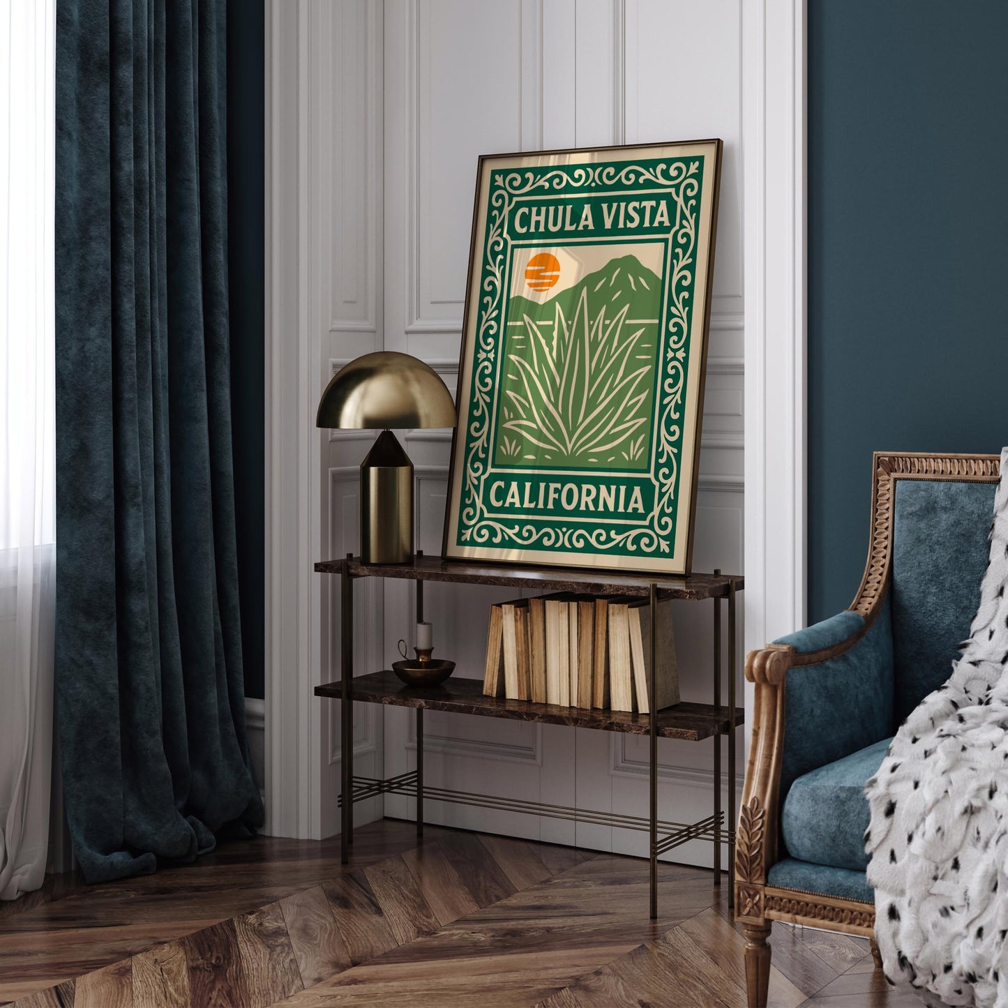 Chula Vista Poster - California Travel Wall Art