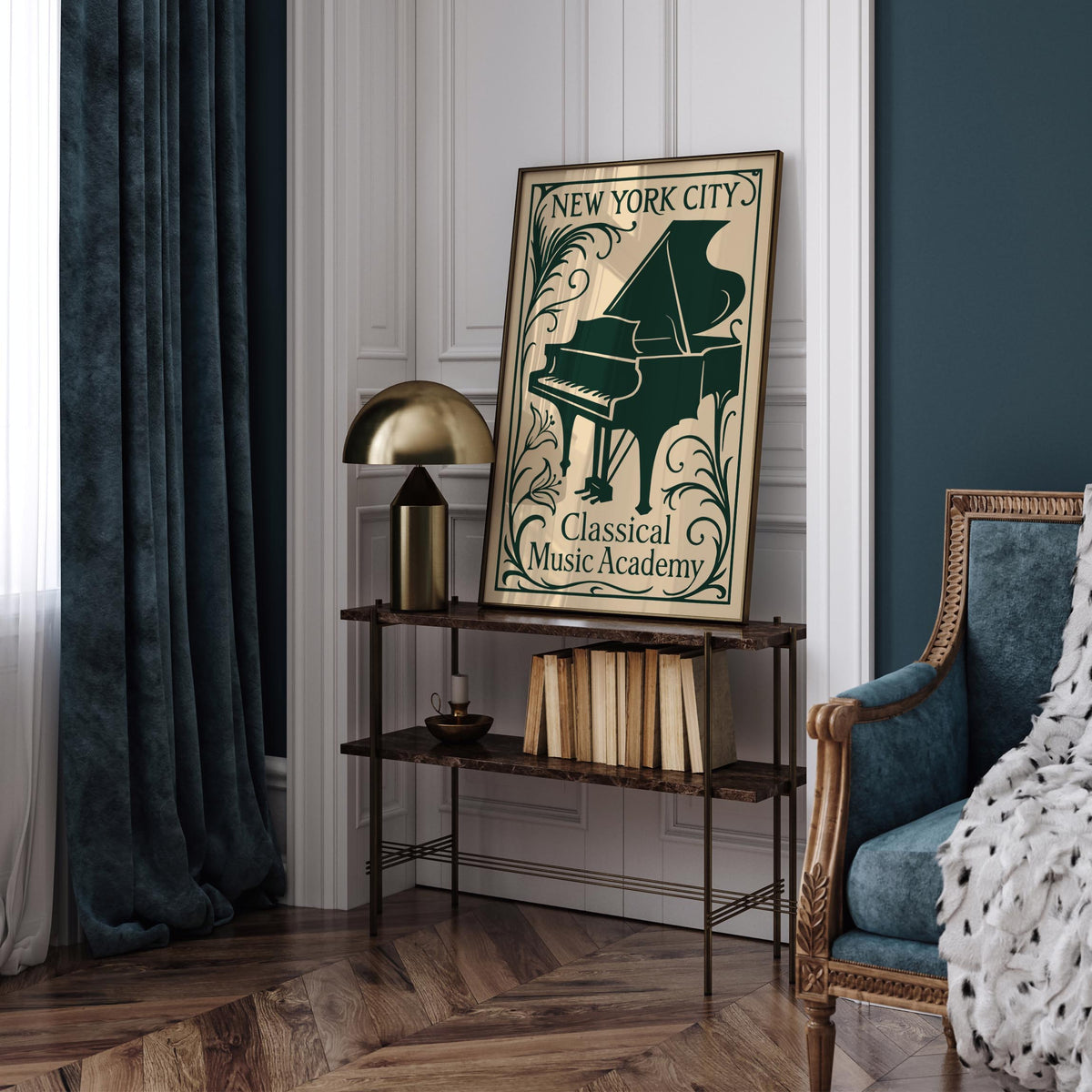 New York Classical Music Academy Art Poster