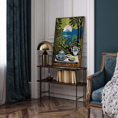 Matcha Time Japanese Tea Art Print