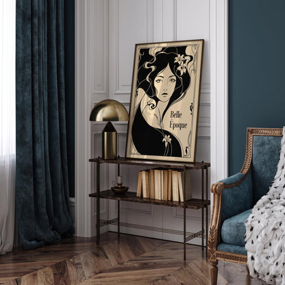 Art Nouveau Woman Poster