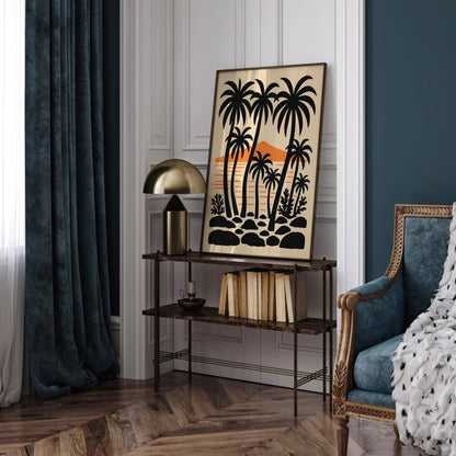 Tropical Landscape Wall Art – Stunning Beach Print