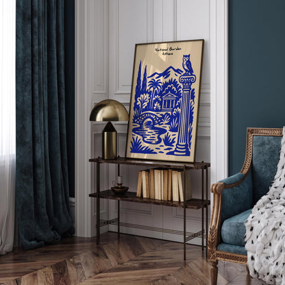 National Garden Athens Poster - Greece Travel Wall Art