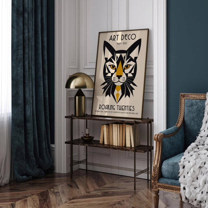 Art Deco Roaring Twenties Poster